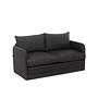Saga divano letto 2 posti grigio scuro 5