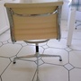 4x Aluminium Chair EA 101 Leder Weiß 2