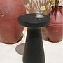 The Fiji side table Black ø40cm 1