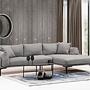 Leo Right Sectional Sofa Grey 1