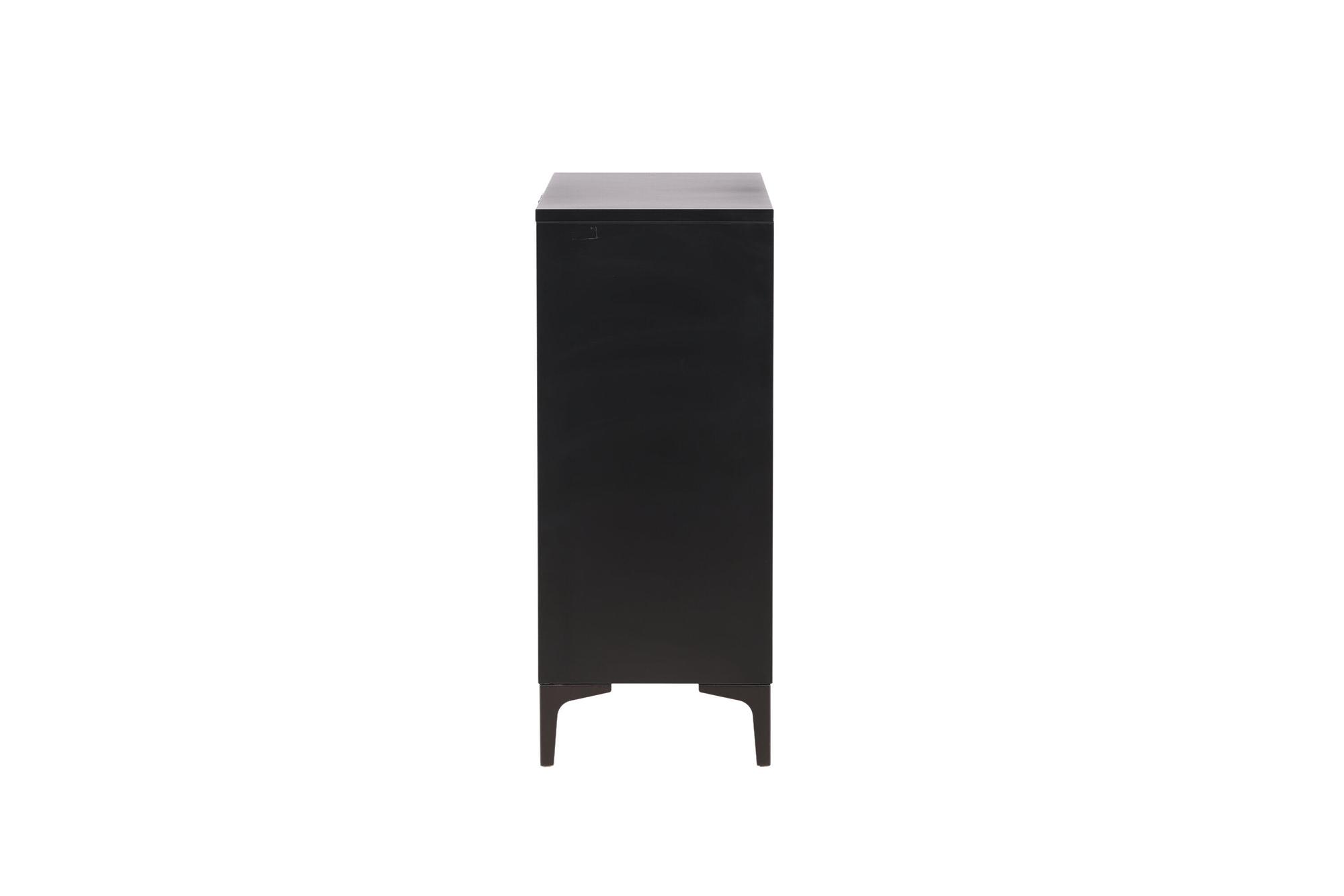 Plate Cabinet Steel Black 3