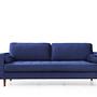 Rome Sofa Dunkelblau 0