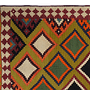 Kelim Gashgai Carpet Old Wool Multicolored 1