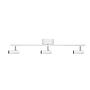 Hubble Ceiling Lamp Long 3-Light White 1