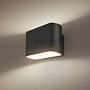 Chet LED Wall Light Sensor Black 1