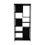 Levels Regal Mangoholz Metall Schwarz 0