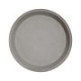 2x Yuka Plate Stone Grey 0