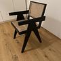 Sissi chair with armrests Vienna wicker 1