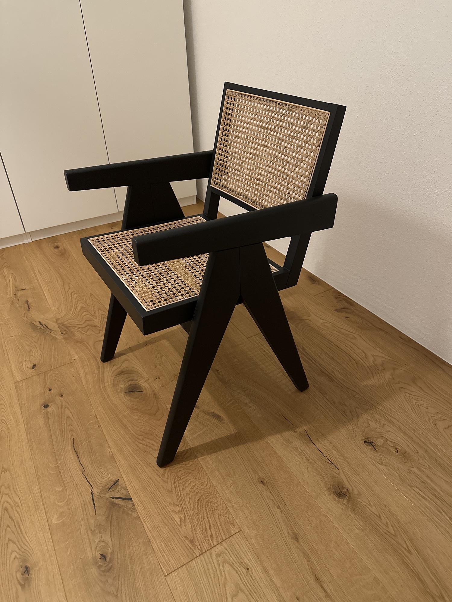 Sissi chair with armrests Vienna wicker 1