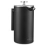 French Press Thermo Schwarz Edelstahl 1 Liter 0