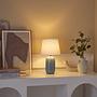Glowing Hug Table lamp ceramic light blue 1-bulb 1
