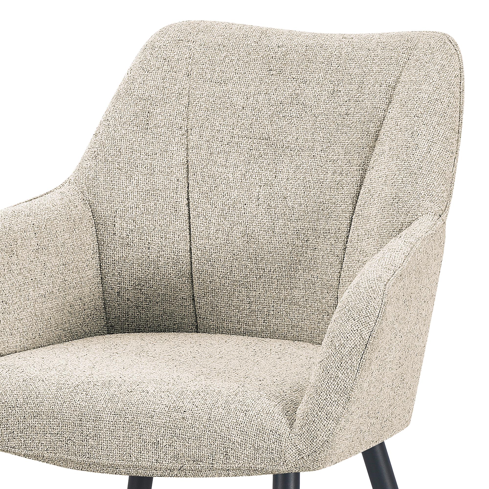 2x Armlehnenstuhl AELHA Beige 4