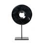 Plate on stand marble black 3