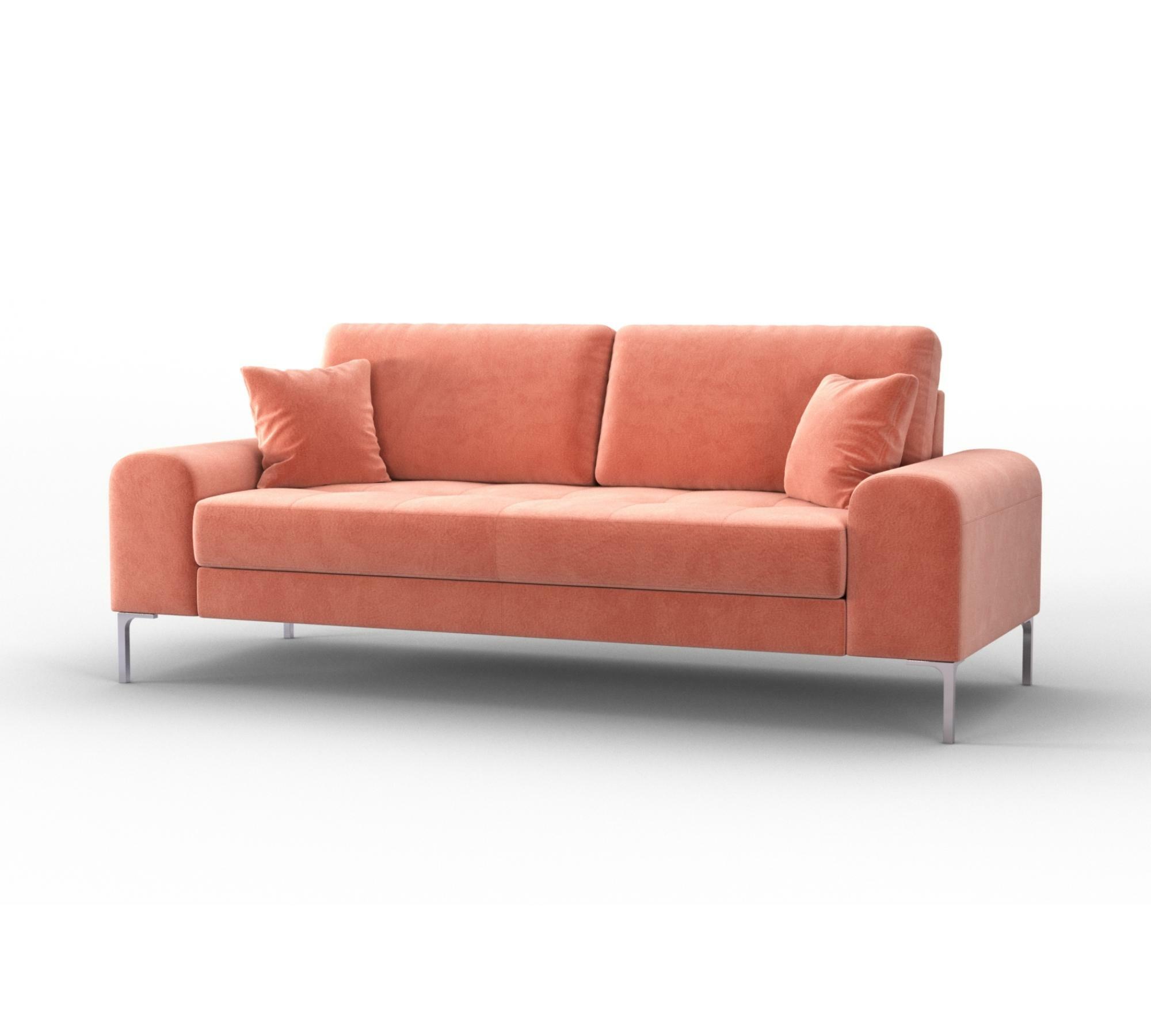 Rime Sofa 2-Sitzer Korall EU Produktion Öko-Tex  1