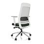 CHIARO T2 WHITE Bürostuhl Netzstoff Grau 9