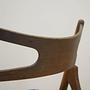 Set of 4 chairs made of oak 1960s Designer: Hans J. Wegner 12
