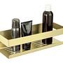 Shower shelf Genova Stainless steel Gold 1
