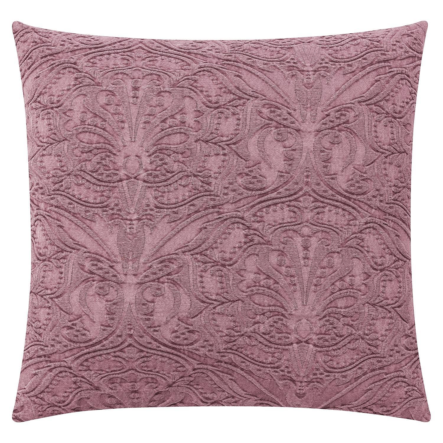 Kissenbezug Levelin Jacquard Mauve 50 x 50 cm 0