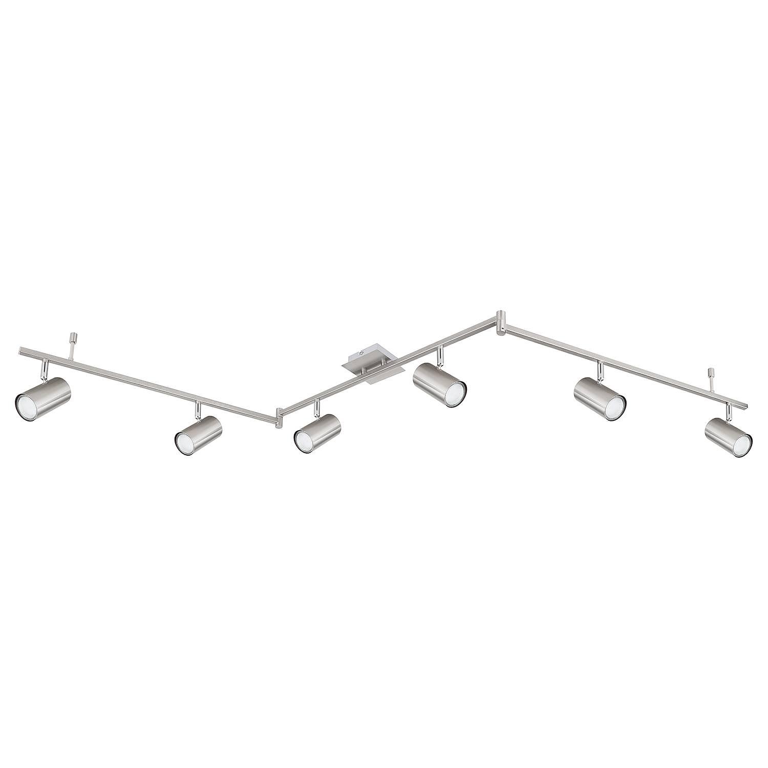 Robby VIII Deckenleuchte 6-flammig Eisen  3