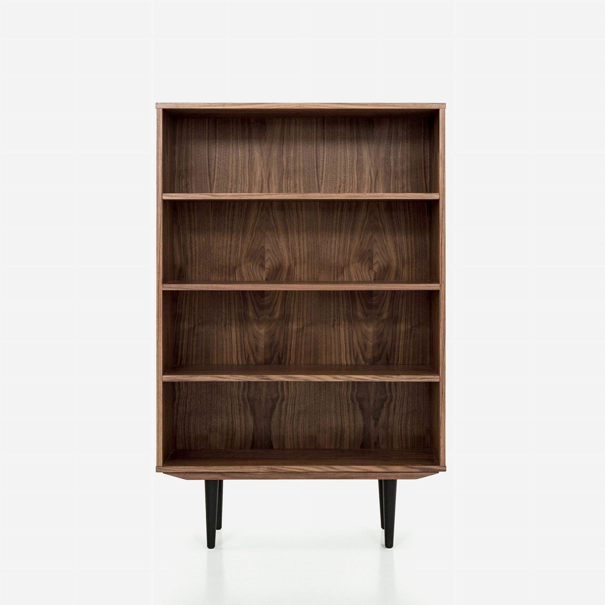 Bücherregal Amerikanisches Nussbaumholz Optik Braun 0