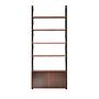 Teak wall unit brown 1960s 0