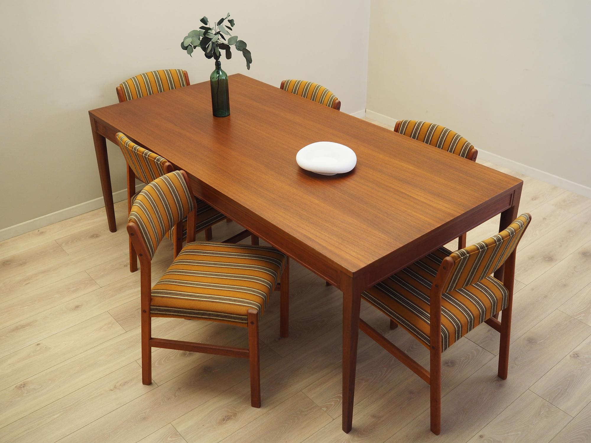 Schreibtisch Teakholz 1970er Jahre 4
