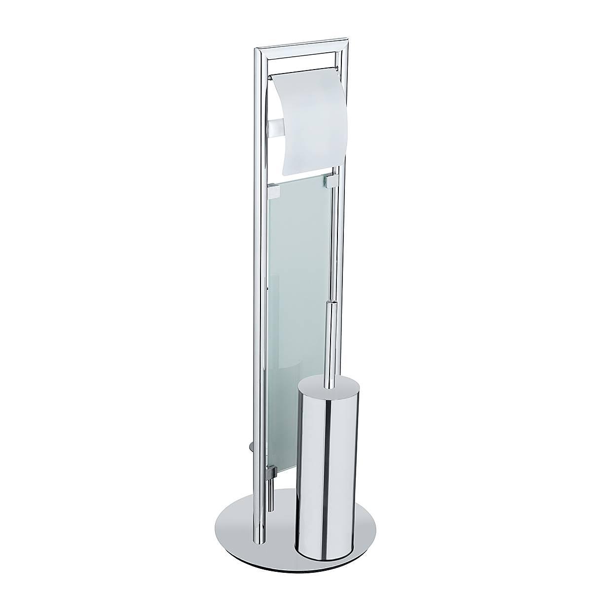 WC-Garnitur Sulmona Edelstahl Silber 1