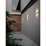 Kinver Wandleuchte Aluminium Glas 1-flammig 2