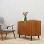 Vintage cabinet walnut brown 1960s 3