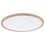Atria Shine LED Ceiling Light Plastic Brown 42cm 3