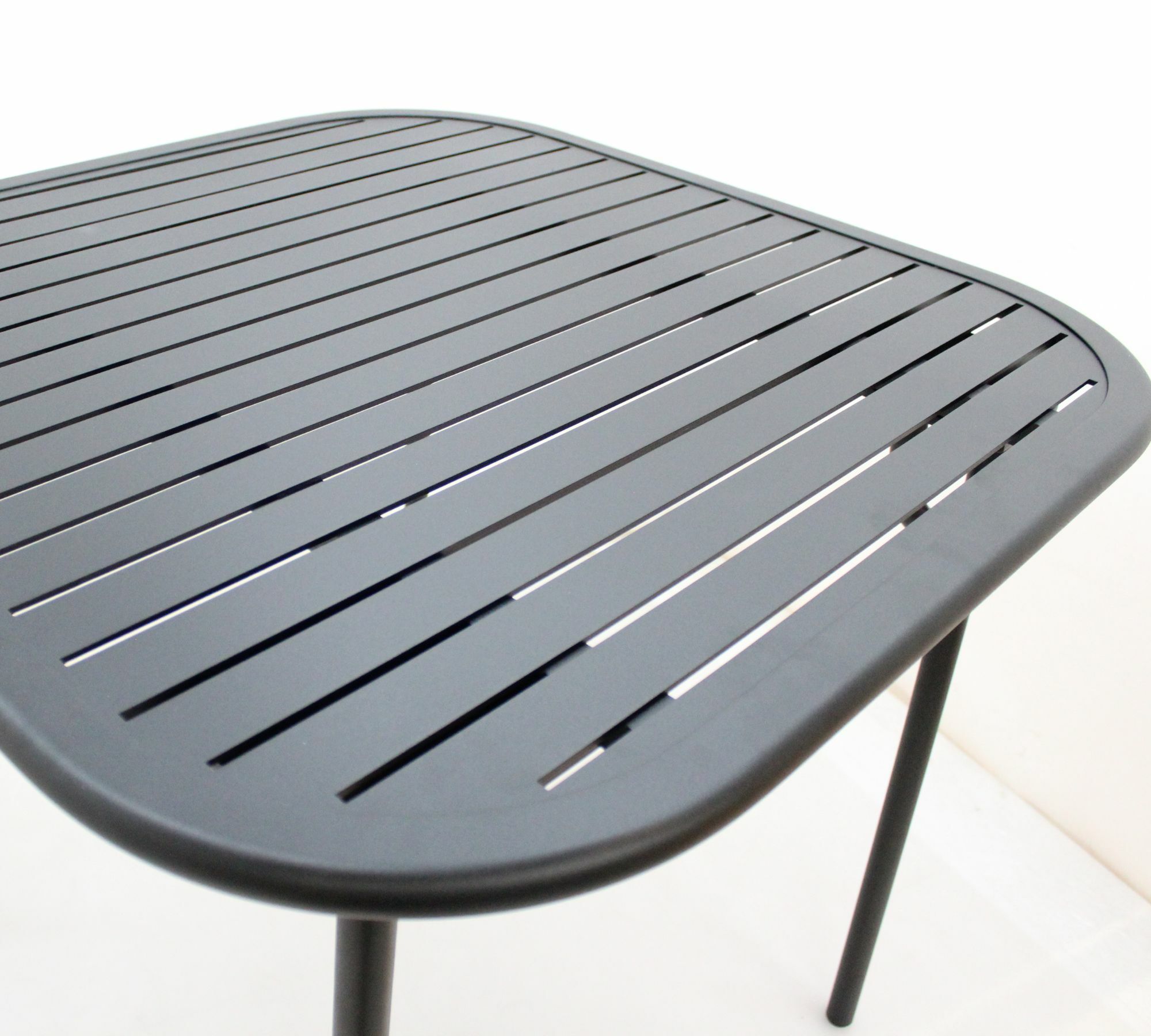 Week-End Gartentisch 85x85cm Schwarz 2