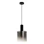 Sweden Pendant lamp Steel Glass Black 2