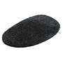 Badvorleger Cozy Bath Uni Oval Anthrazit 2