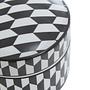 Marlo Große Geometrisch Bedruckte Keramik Schmuckdose 4