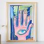 Fatima Art Print Multicolor 0