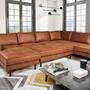 Polsterhocker Fort Dodge Kunstleder Microfaser Yaka: 2
