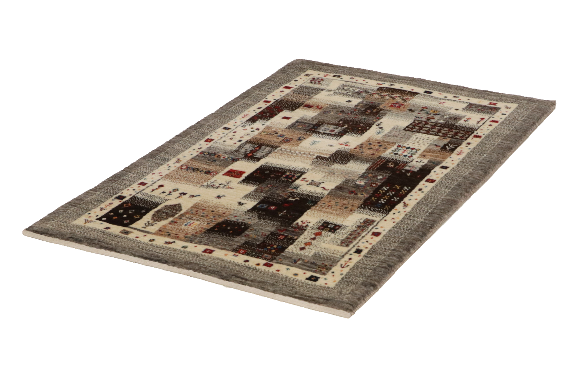 Rizbaf Gabbeh Rug Wool Multicolored 3