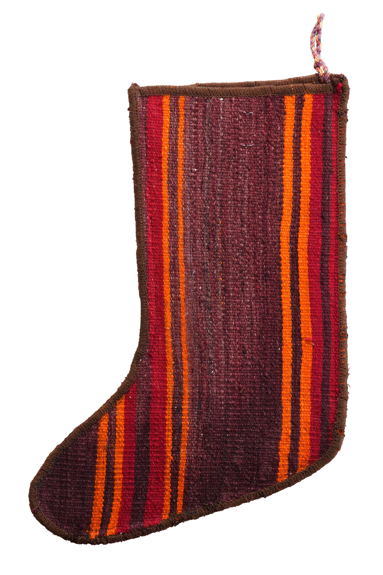 Calza di Natale Lana Multicolore 41x56cm 1