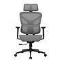 Office Chair Broz Mesh Grey White 1