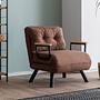 Sando Armchair Light Brown 1