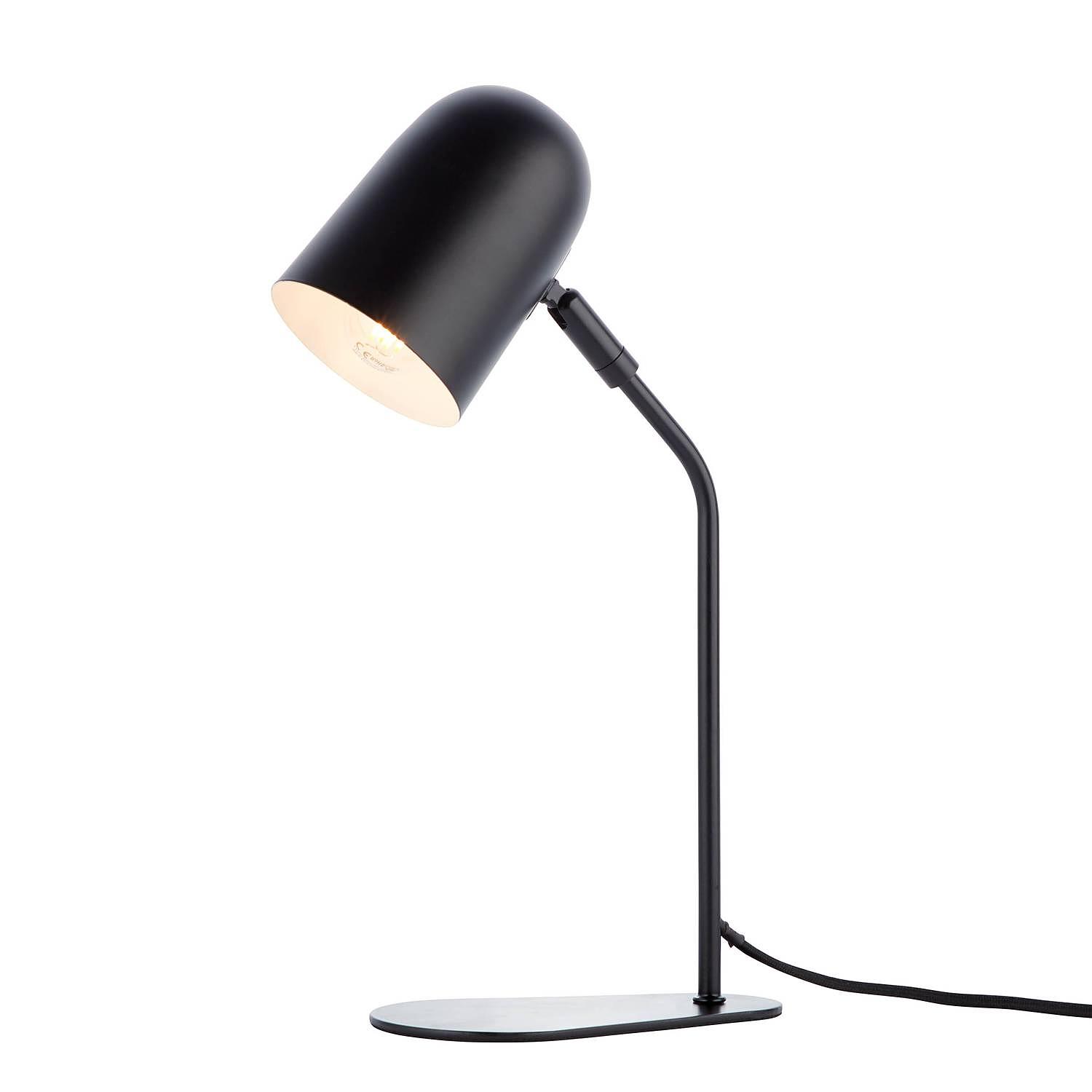 Tong Table lamp Iron Black 1-bulb 3