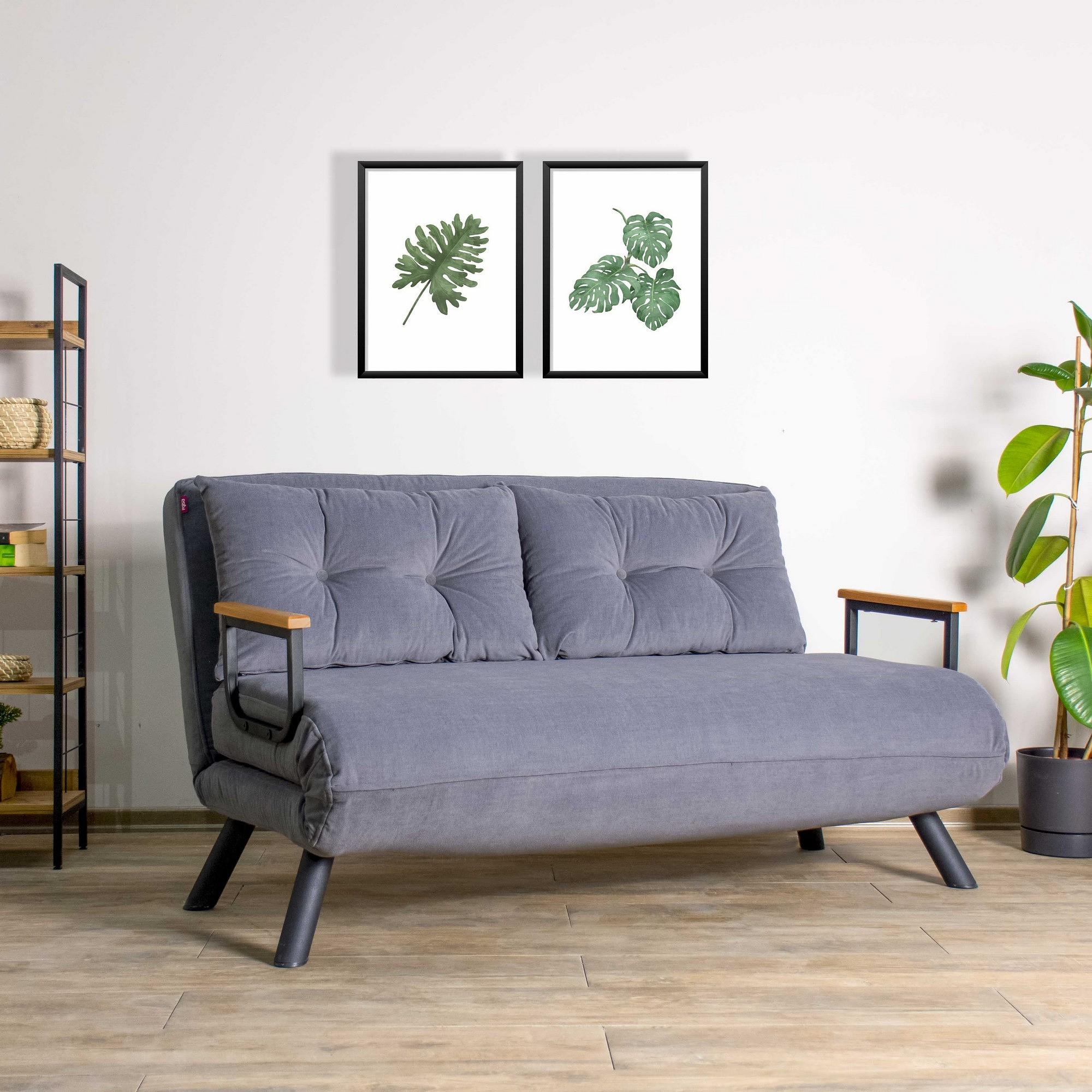 Sando Sofa bed 2-seater Grey 0