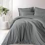 Karo Bedding Set Cotton Sage Green 140x200 cm 1