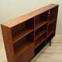 Vintage Bookshelf Teak Wood Brown 1970s 4