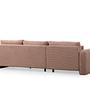 Lily Ecksofa Links Rosa 5