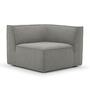 Dane 1-Sitzer Eckmodul Rechts Maya Warm Grey 0