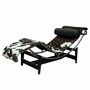 LC4 Chaiselongue Fell Schwarz Weiß Braun Gefleckt 0