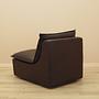 Leather armchair Brown 4