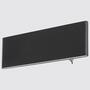 Flat LED wall lamp Black 1