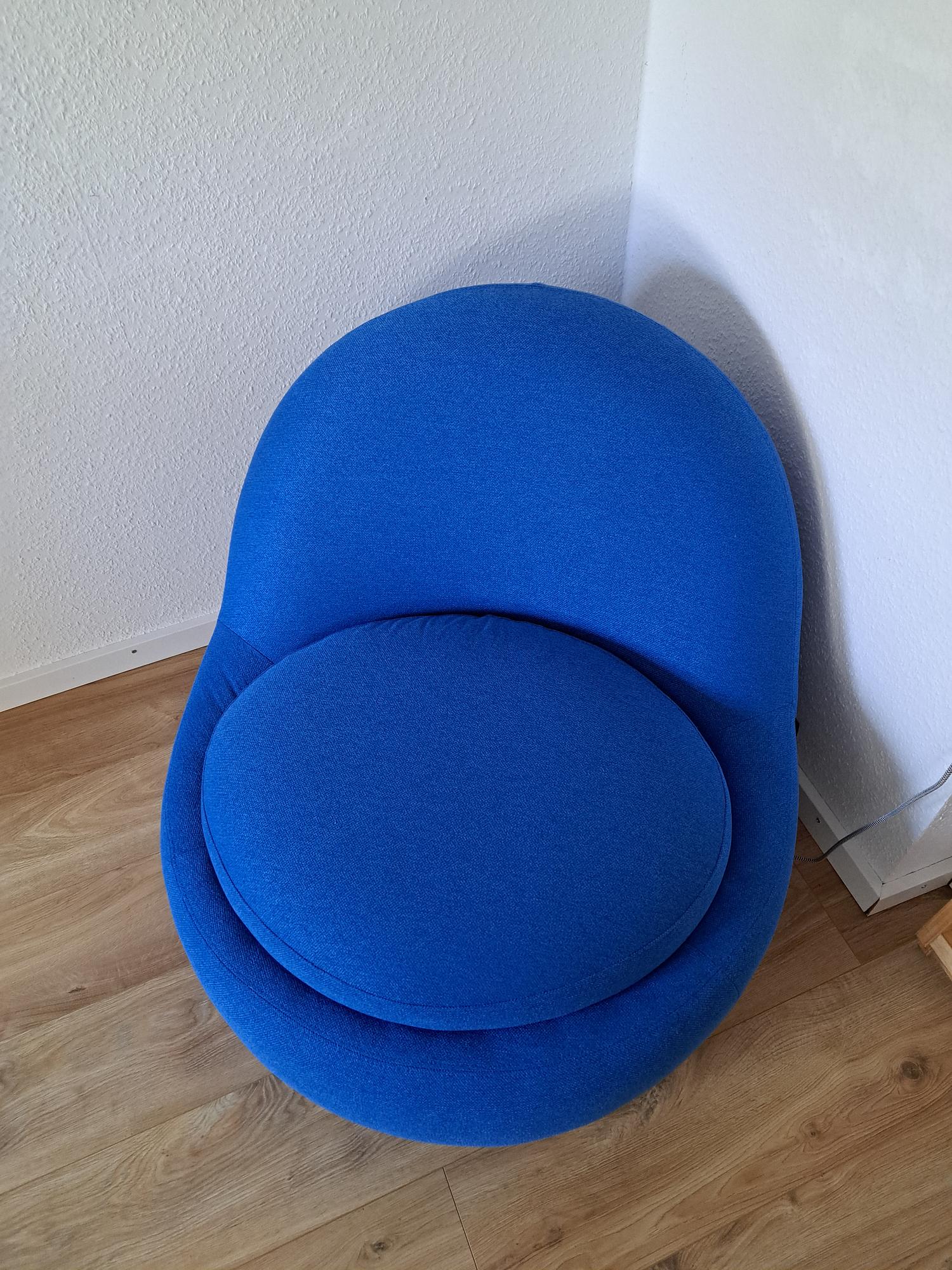 Babette Armchair Blue 5